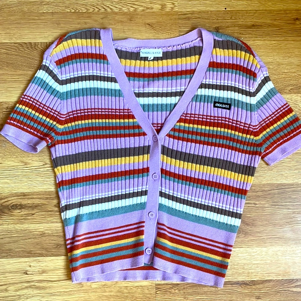 Kendall And Kylie threaded shirt